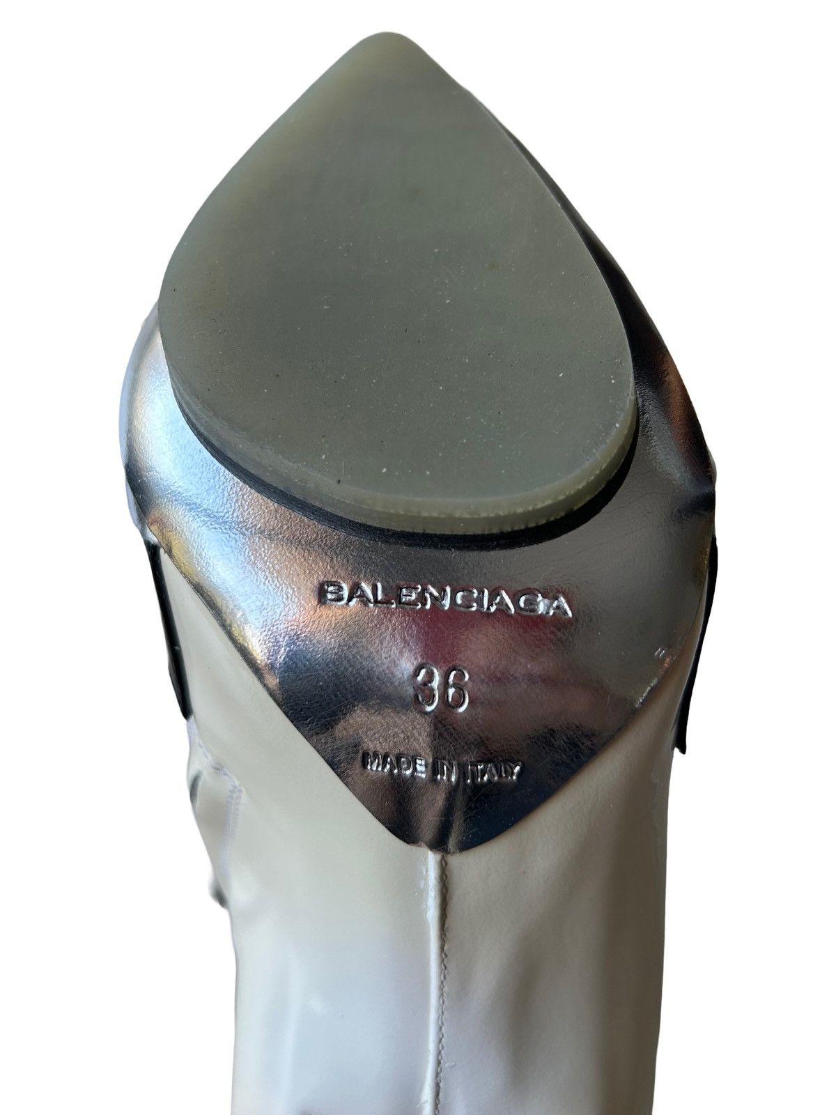 Balenciaga Balenciaga 2008 Futuristic Pointed Ankle Boots Size US 6 / IT 36 - 6 Thumbnail