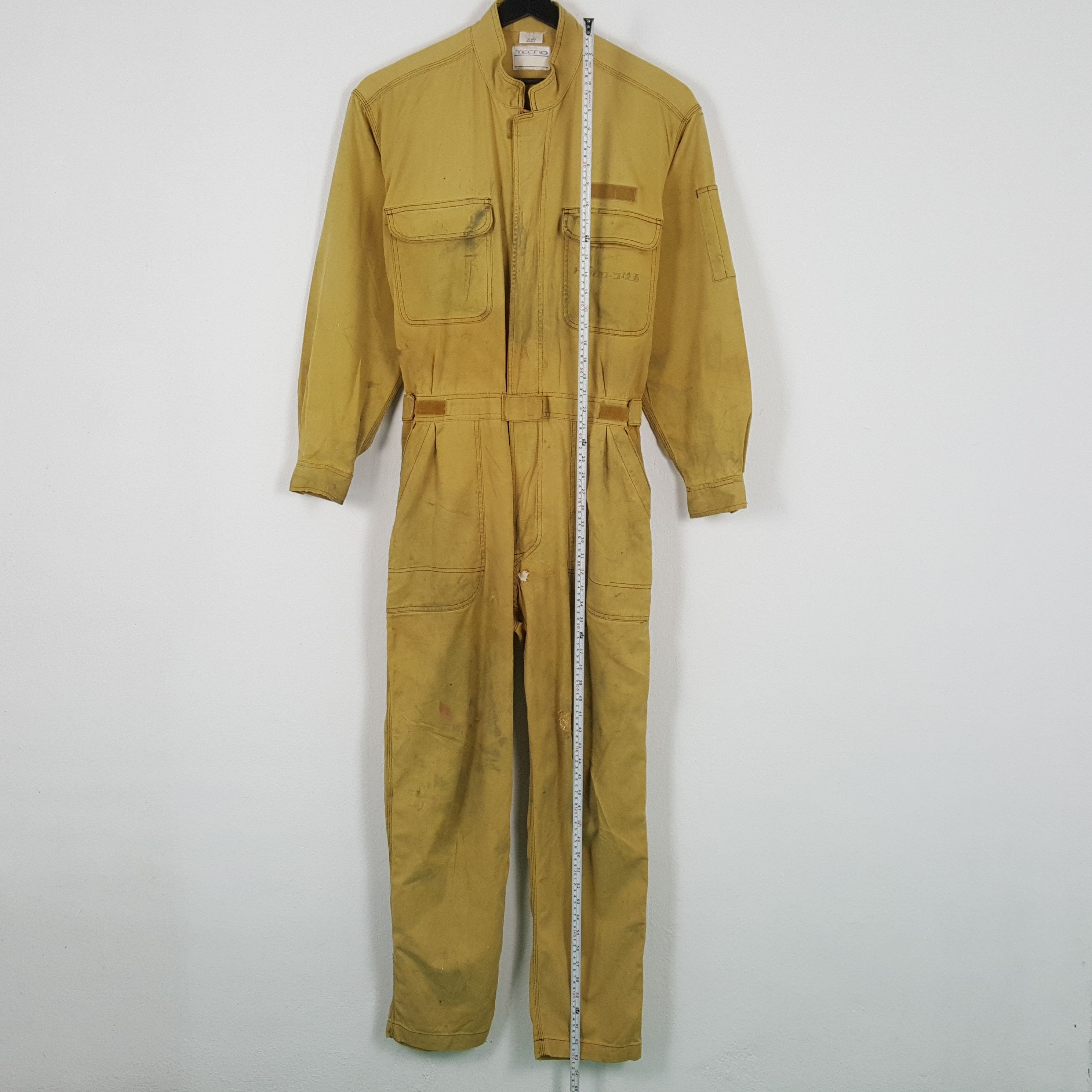 Japanese Brand × Vintage TOYOTA TECNO Motorsports Racing Style Coverall Jacket Size US M / EU 48-50 / 2 - 7 Thumbnail