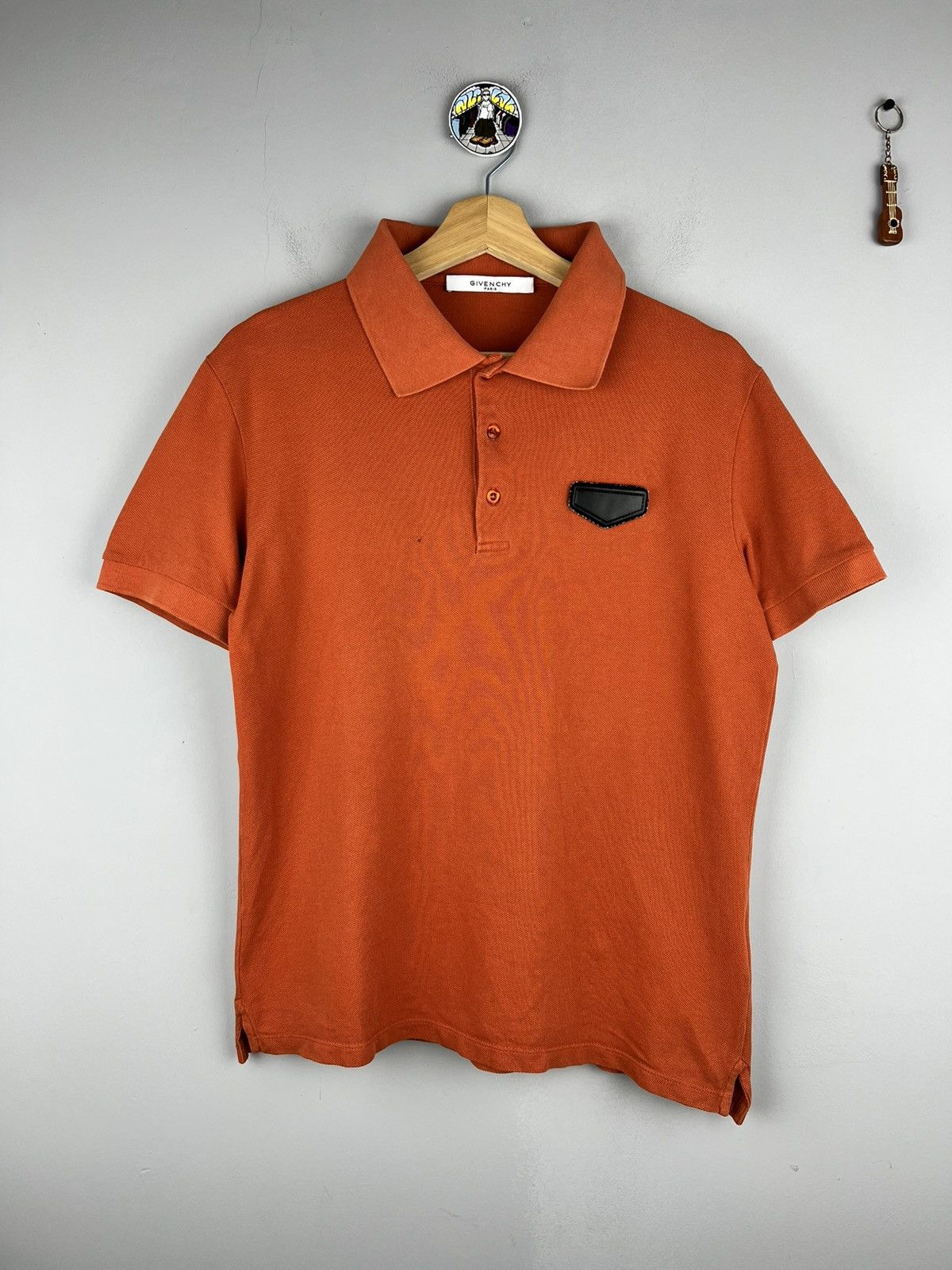 Givenchy × Riccardo Tisci Givenchy Star Patches Polo Shirt
