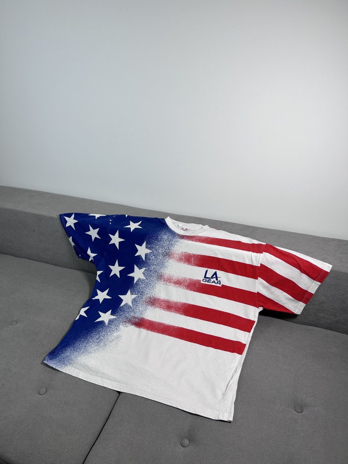 Other 🇺🇸 L.A gear vintage American flag tee 🇺🇸 Size US XL / EU 56 / 4 - 1 Thumbnail