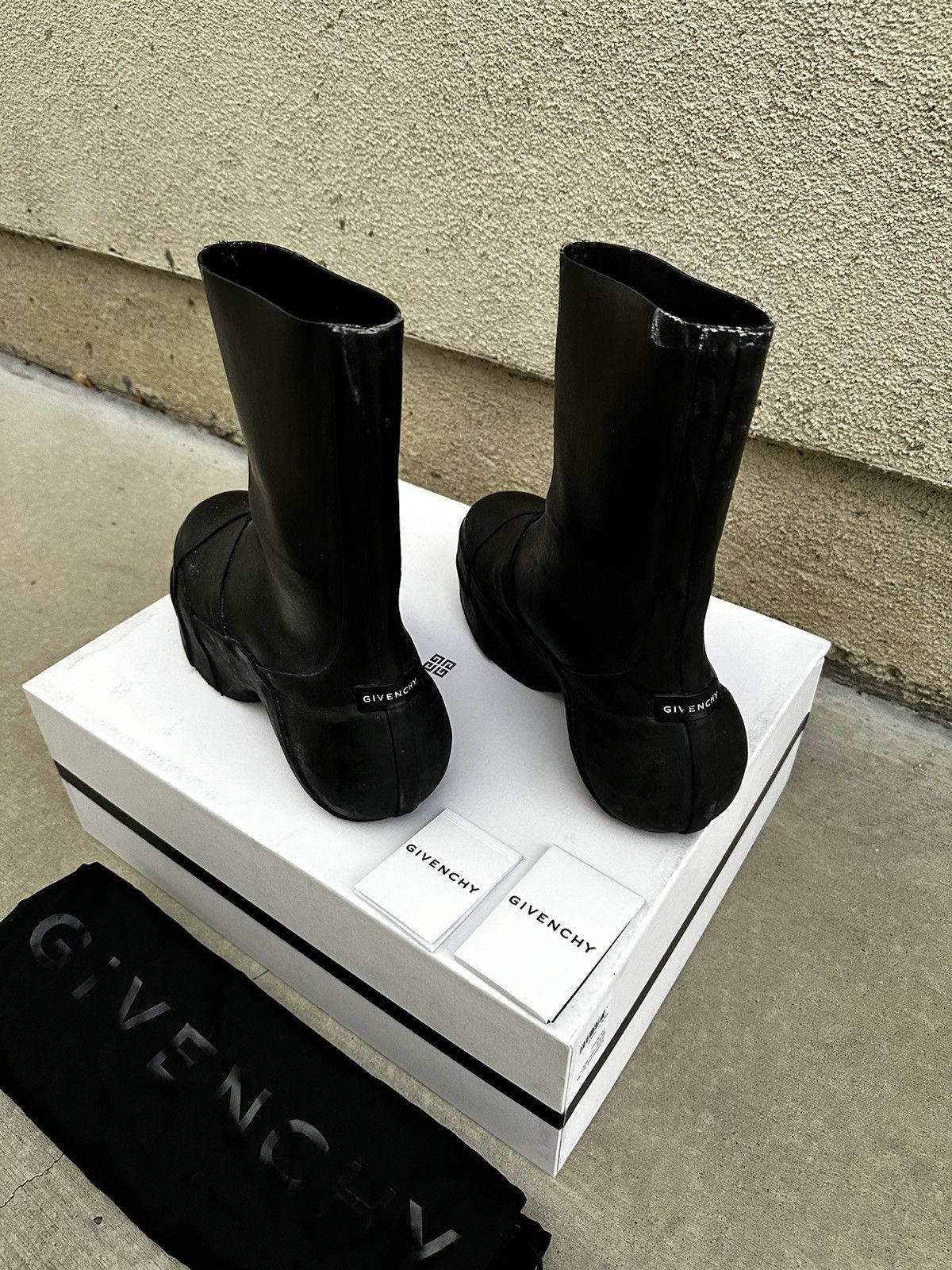 Givenchy Givenchy Show High Boot Black Mens Size US 8 / EU 41 - 6 Thumbnail