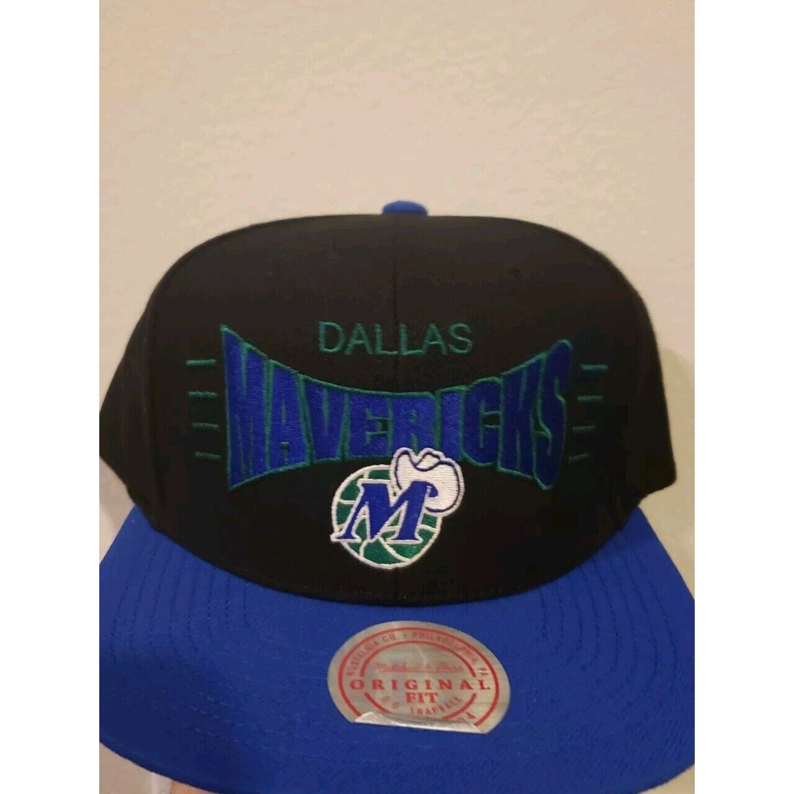Mitchell & Ness Dallas Mavericks Hat Snapback Snap Back Blue Mitchell Ness Size ONE SIZE - 1 Thumbnail