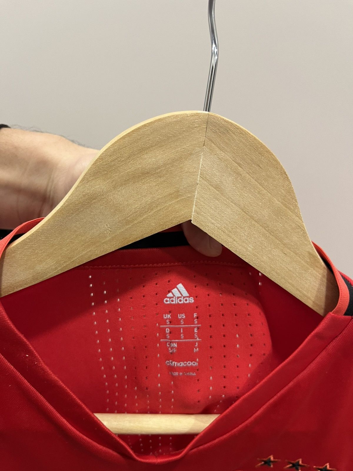 Adidas Adidas Benfica Soccer Jersey Sz S Size US S / EU 44-46 / 1 - 5 Thumbnail