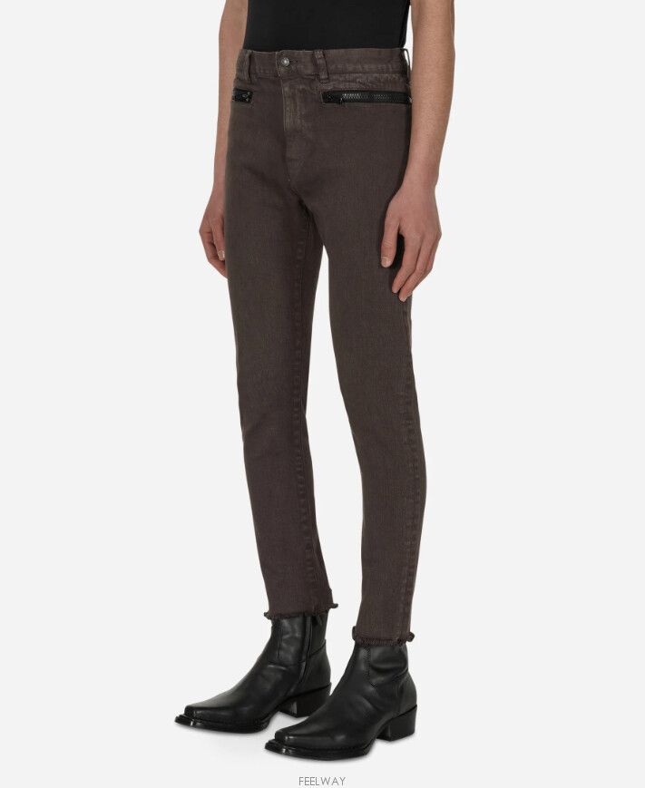 Undercover Undercover Charcoal Zip Denim Pants Size US 32 / EU 48 - 3 Thumbnail