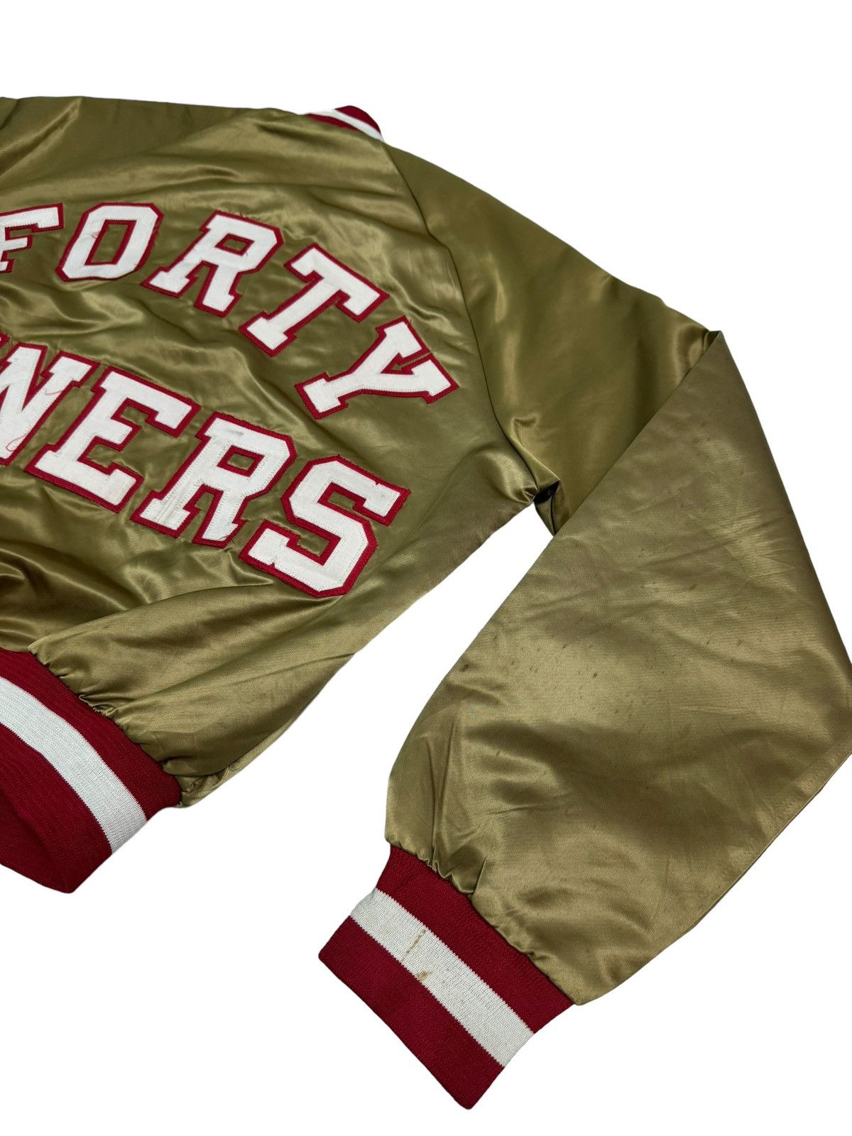 NFL Vintage NFL 49ERS Bomber Jacket Size US L / EU 52-54 / 3 - 5 Thumbnail