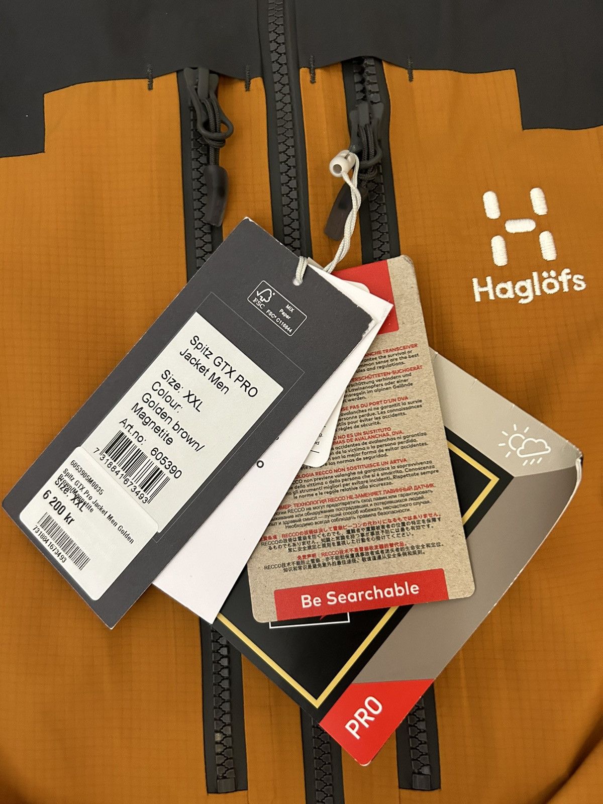 Haglofs Haglofs Spitz GTX PRO Jacket Men Size US XL / EU 56 / 4 - 3 Thumbnail