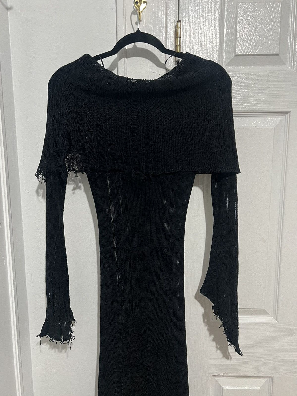 Acne Studios Acne Studios Open Knit Dress Size S / US 4 / IT 40 - 9 Thumbnail
