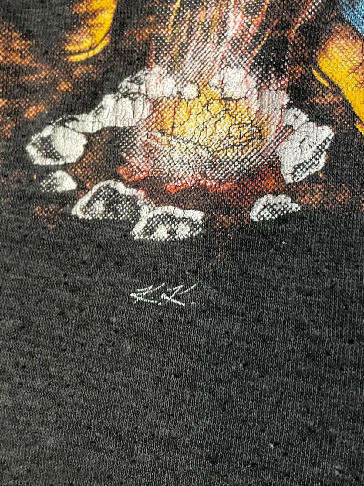 Harley Davidson 3D emblem Scooter Campfire 1986 Vintage T-shirt biker 86 Size US M / EU 48-50 / 2 - 6 Thumbnail