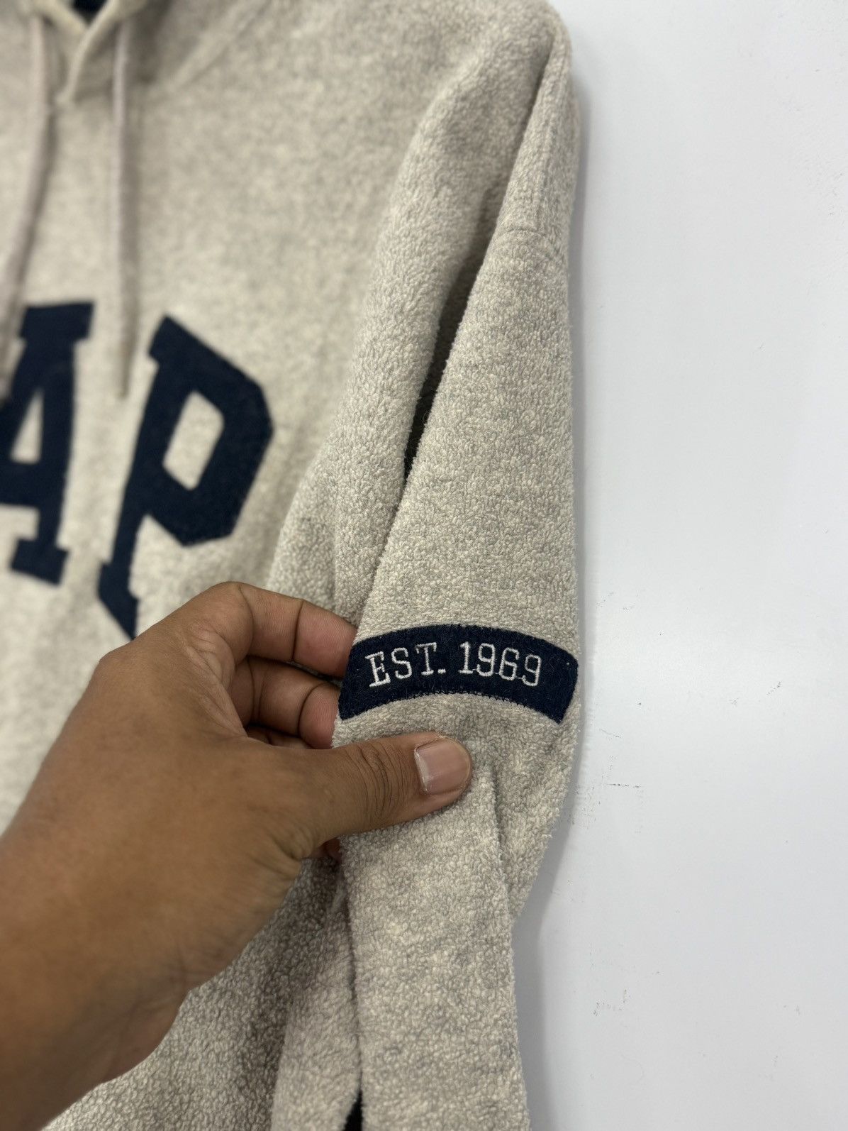 Gap 🔥 Vtg 90's Private Collection GAP iConic Logo Fleece Hoodie Size US M / EU 48-50 / 2 - 5 Thumbnail