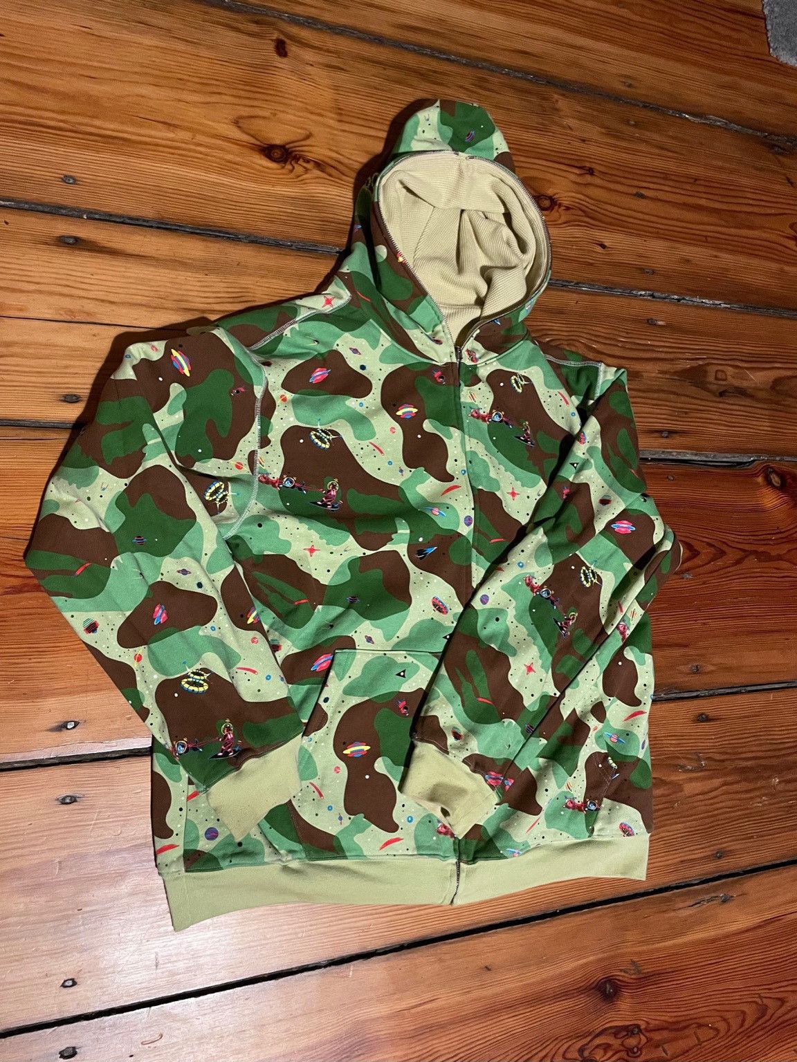 Billionaire Boys Club BBC Reversible Waffle Zip Hoodie – Season 05 Japan XL Size US XL / EU 56 / 4 - 1 Thumbnail