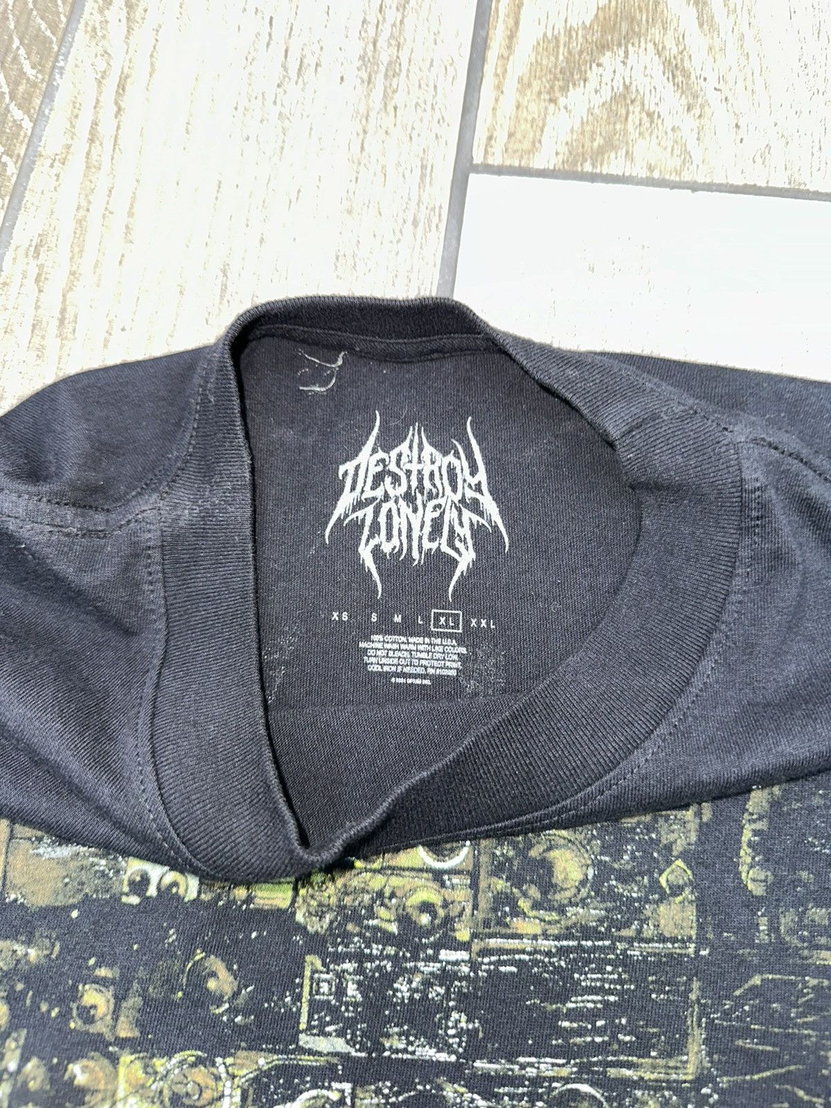 Destroy Lonely Destroy Lonely Forever Tour Speakers Black Tee Size US XL / EU 56 / 4 - 3 Thumbnail