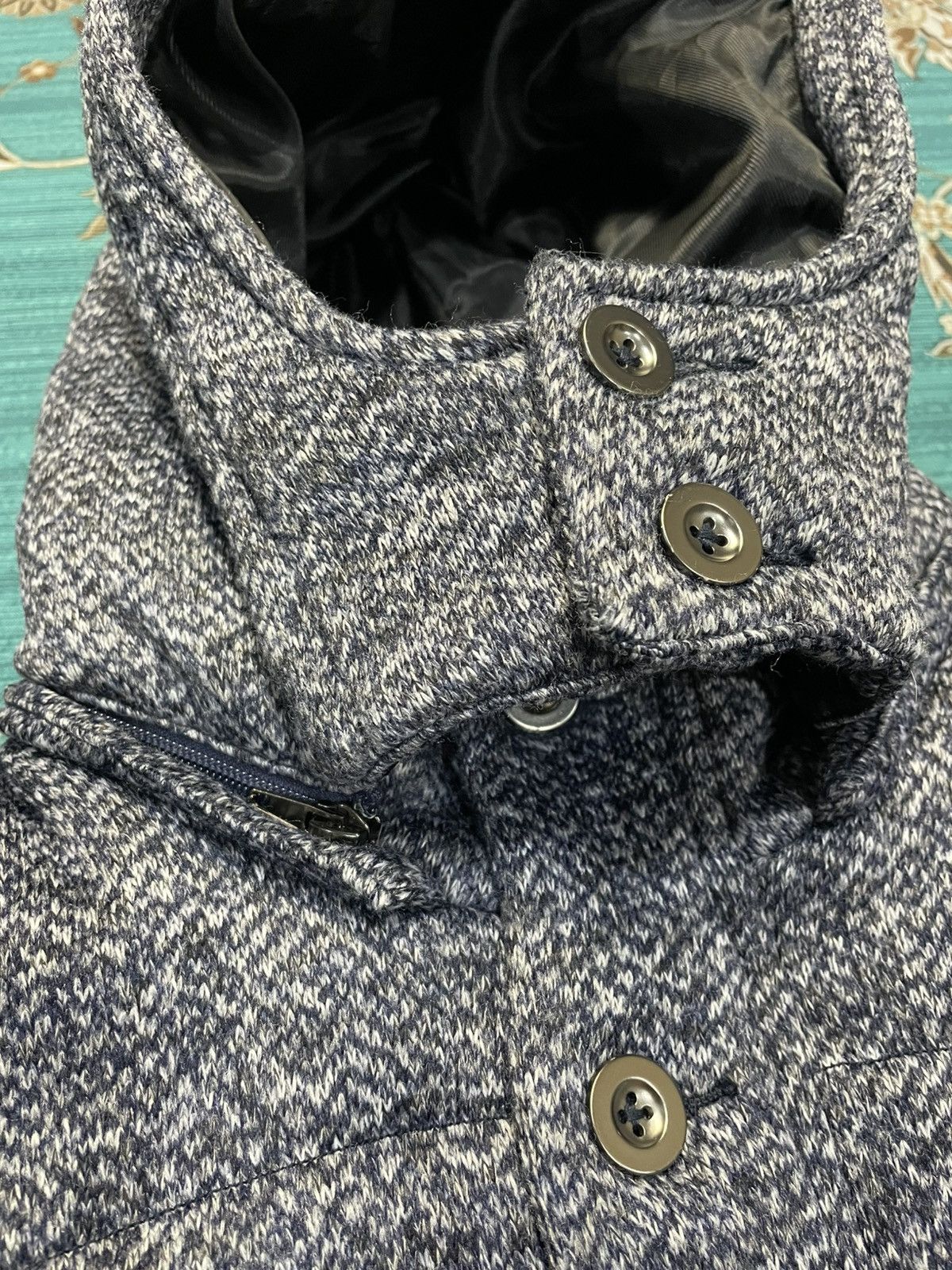 Indigo In The Attic Puffer Hoodie Vest Size US L / EU 52-54 / 3 - 4 Thumbnail