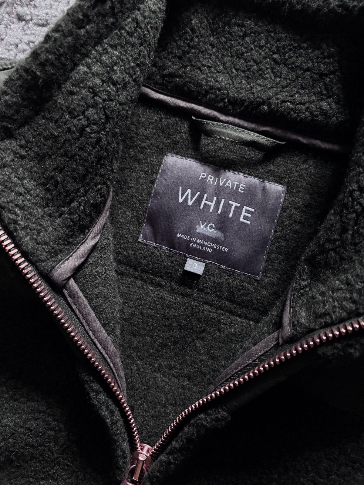 Private White V.C. Private White V.C. Shell-Trimmed Wool fleece Jacket Size US M / EU 48-50 / 2 - 8 Thumbnail