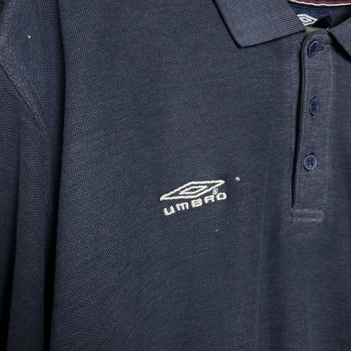 Umbro Vintage Umbro FC England small logo 90’s soccer polo Size US L / EU 52-54 / 3 - 3 Thumbnail