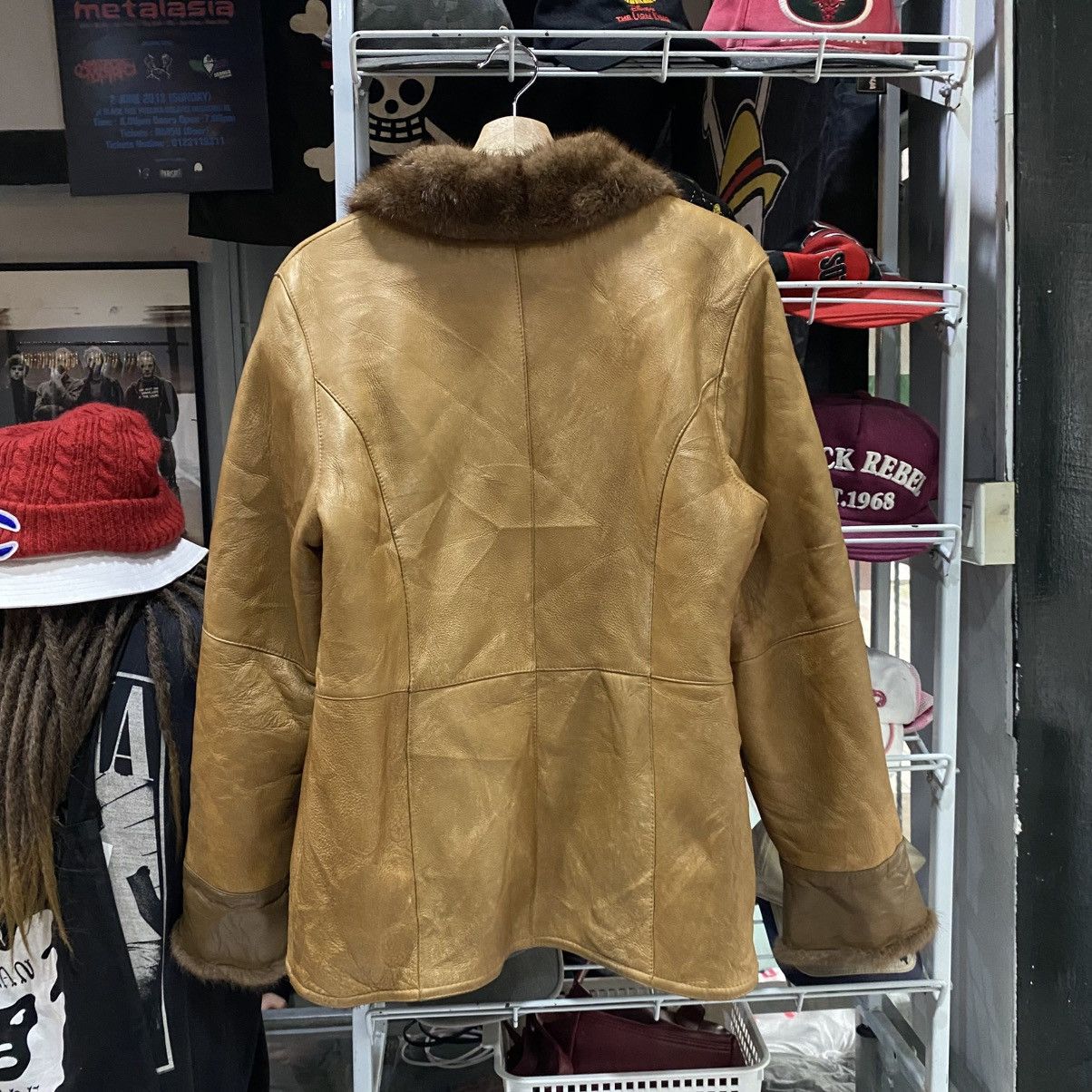 Pierre Balmain Vintage 90s Pierre Balmain Shearling Fur Coat Jacket Size US M / EU 48-50 / 2 - 3 Thumbnail