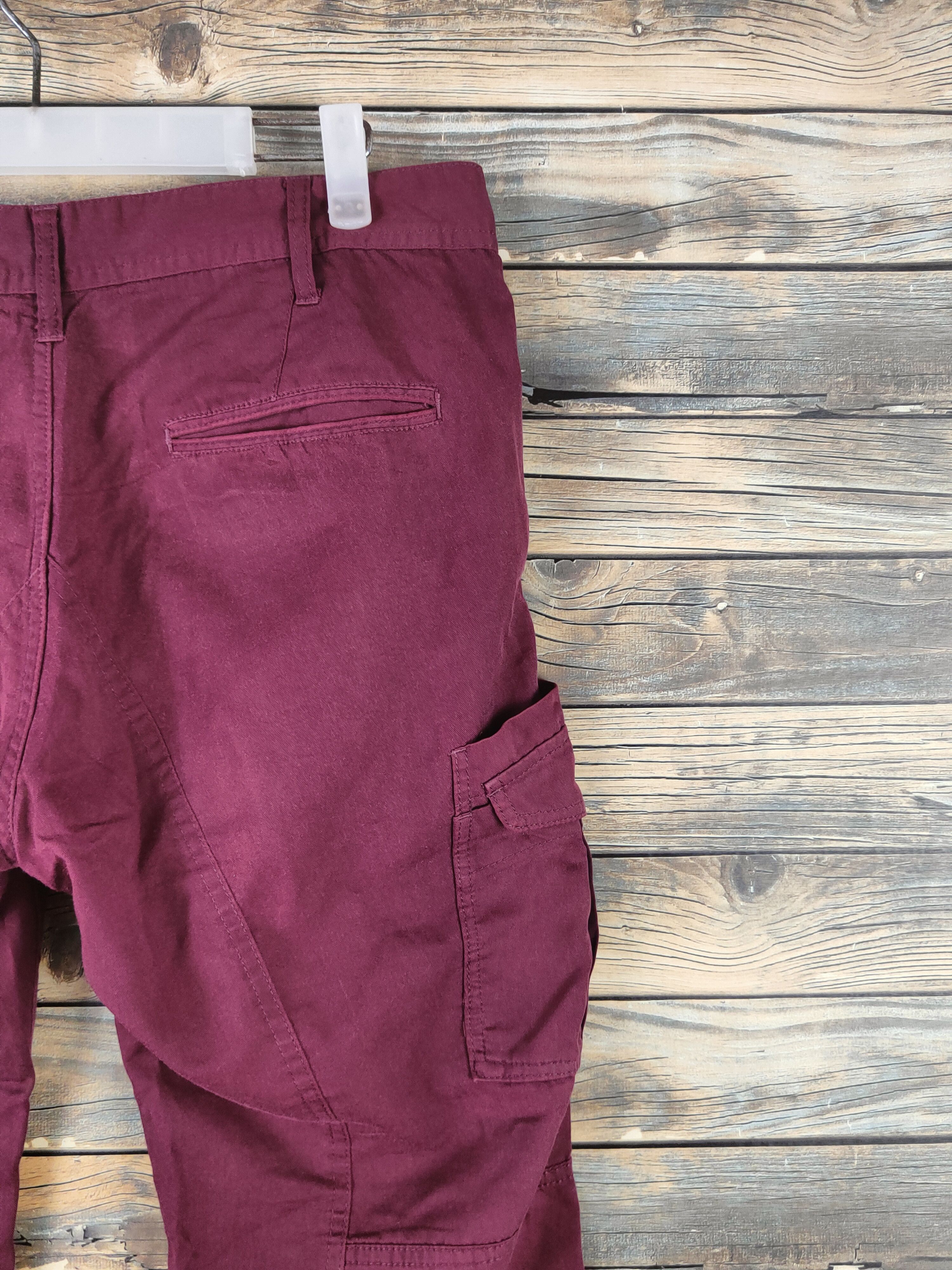 Japanese Brand DL TK Purple Multipocket Cargo Pants #46-096 Size US 31 - 10 Thumbnail