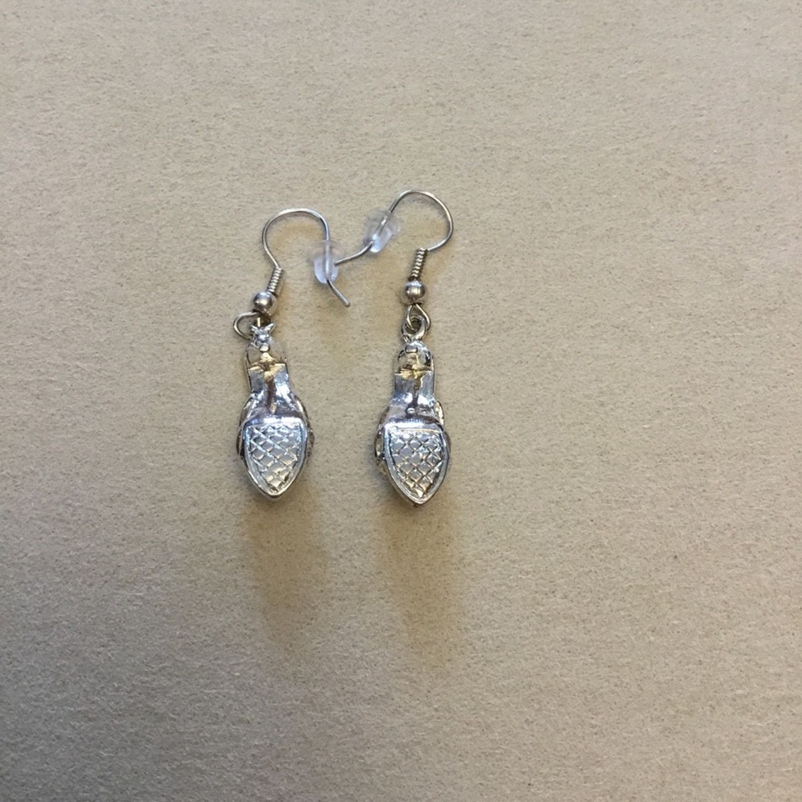 Other Silver High-Heel Shoes Crystals Earrings Size ONE SIZE - 3 Thumbnail