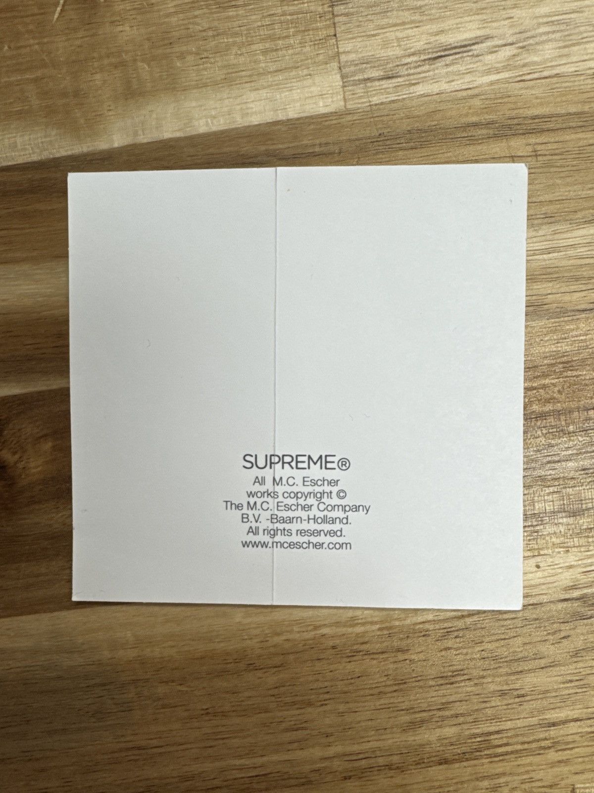 Supreme Supreme M.C. Escher Eye Sticker SS17 Size ONE SIZE - 2 Thumbnail