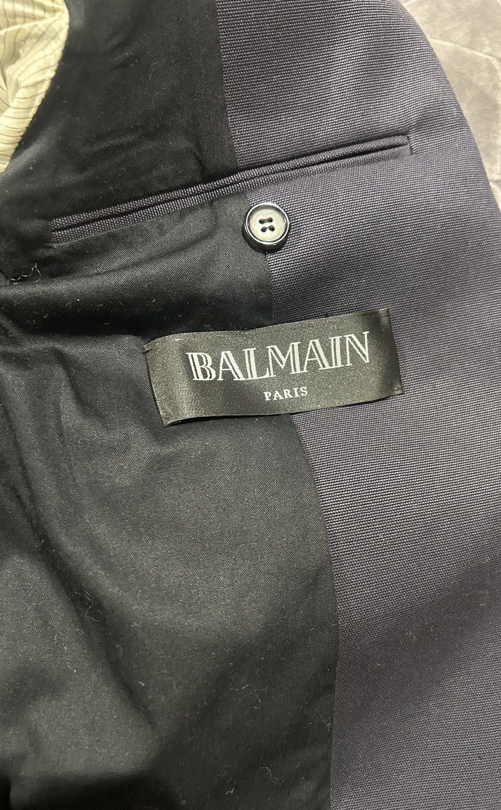 Balmain SS13 Distressed Napoleon Blazer Jacket Size US S / EU 44-46 / 1 - 6 Thumbnail