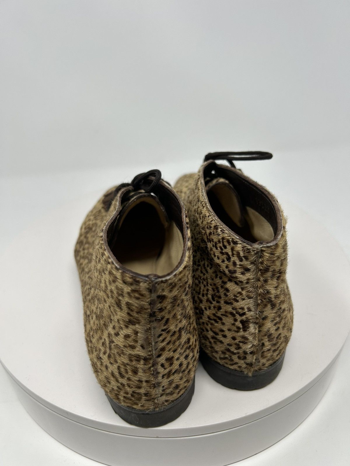 Bottega Veneta Bottega Veneta pony hair print booties 36/5.5 Size US 5.5 / IT 35.5 - 2 Thumbnail