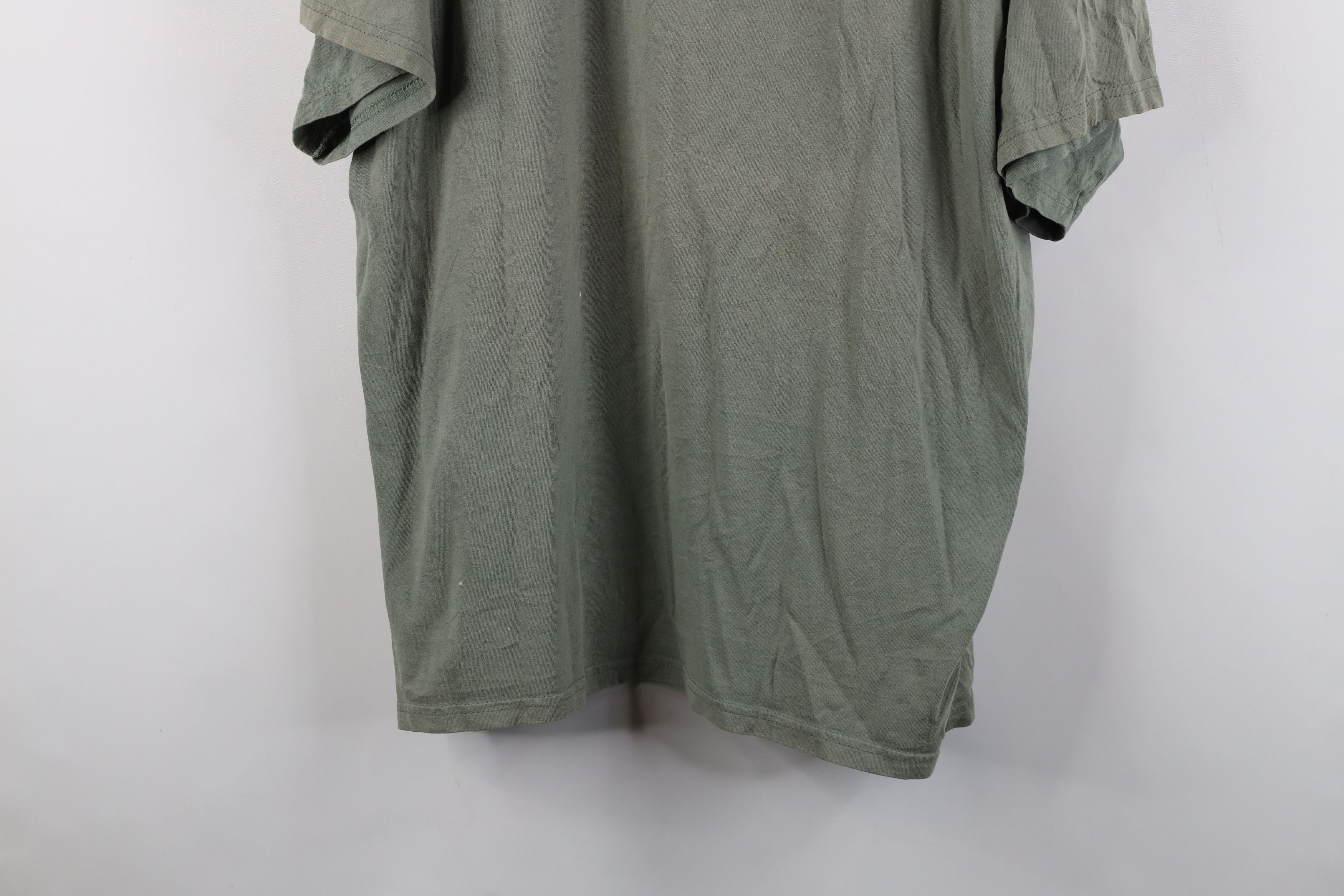 Nike Vintage 90s Nike Center Swoosh Short Sleeve T-Shirt Green Size US XL / EU 56 / 4 - 3 Thumbnail