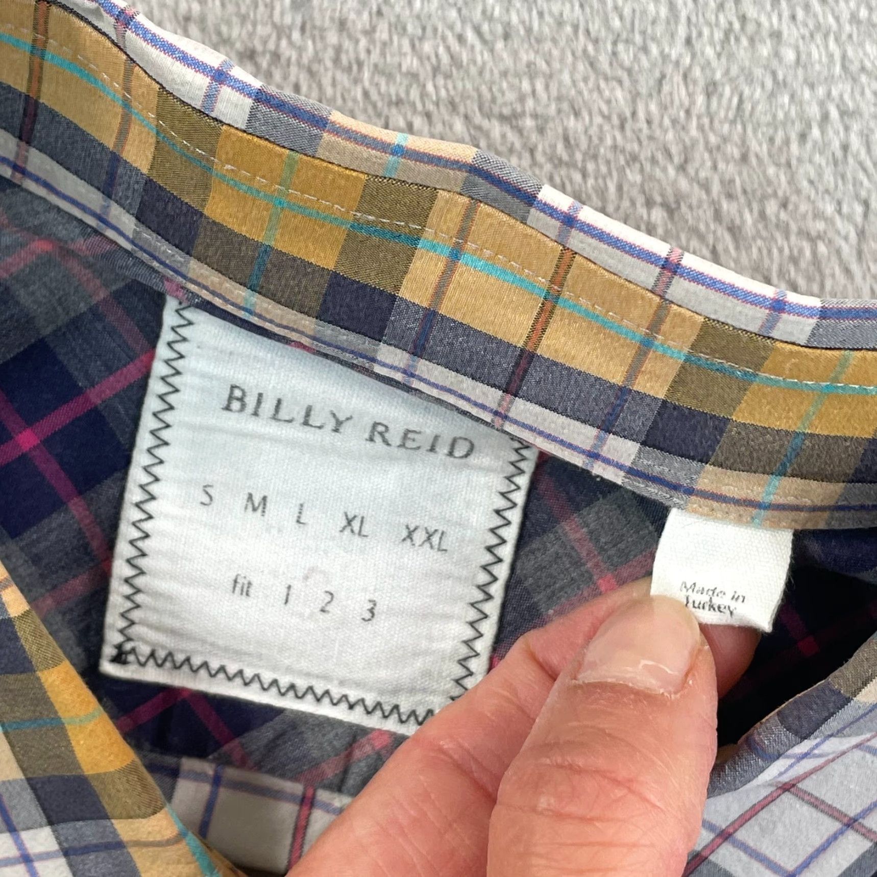 Billy Reid Billy Reid Tuscumbia Shirt Men Large Multicolor Plaid Button-Up Long Sleeve Casual Preppy Size US L / EU 52-54 / 3 - 2 Thumbnail