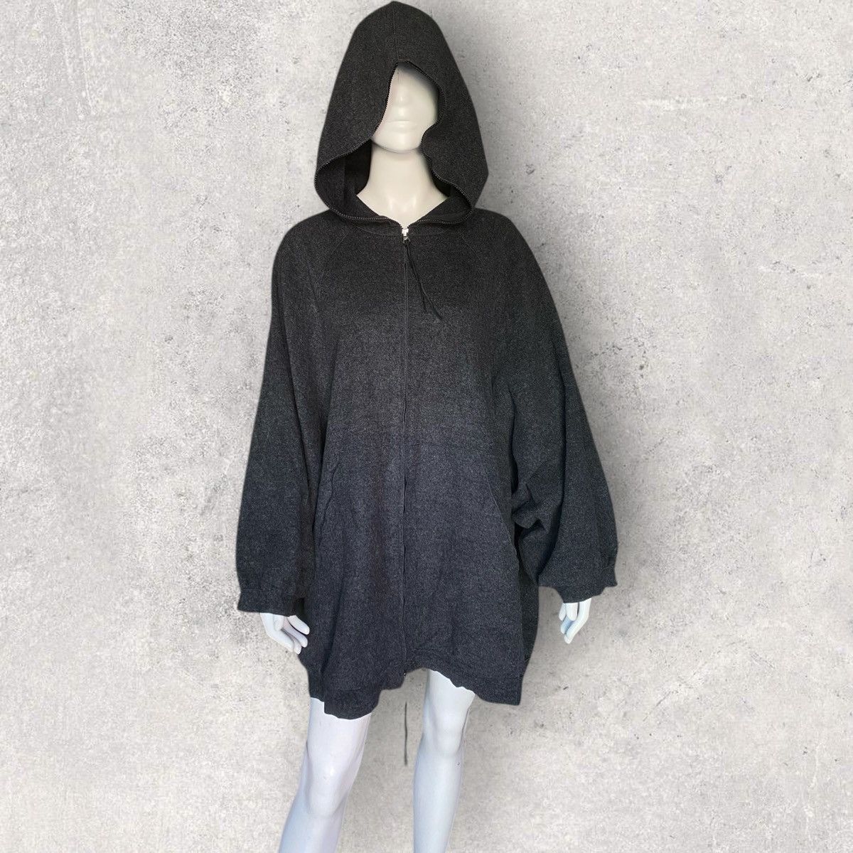 Undercover AW10 Avakareta Oversize Batwing Hoodie Size L / US 10 / IT 46 - 1 Thumbnail