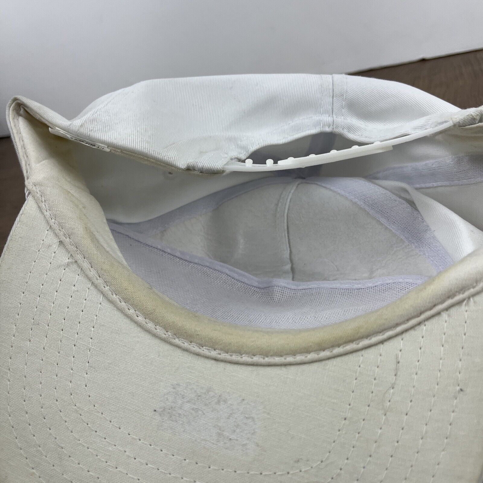 Other Plain White Snapback Hat White Hat Adjustable Snapback Adult Size ONE SIZE - 12 Thumbnail