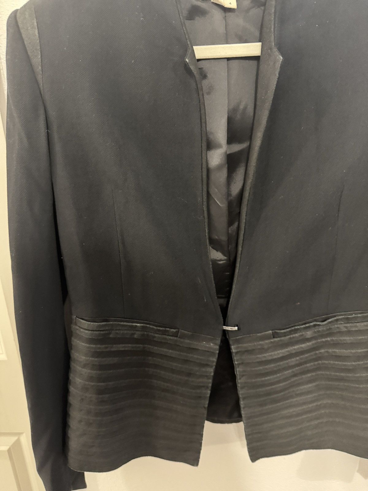 Helmut Lang Helmut Lang Wool Blazer Size S / US 4 / IT 40 - 4 Thumbnail