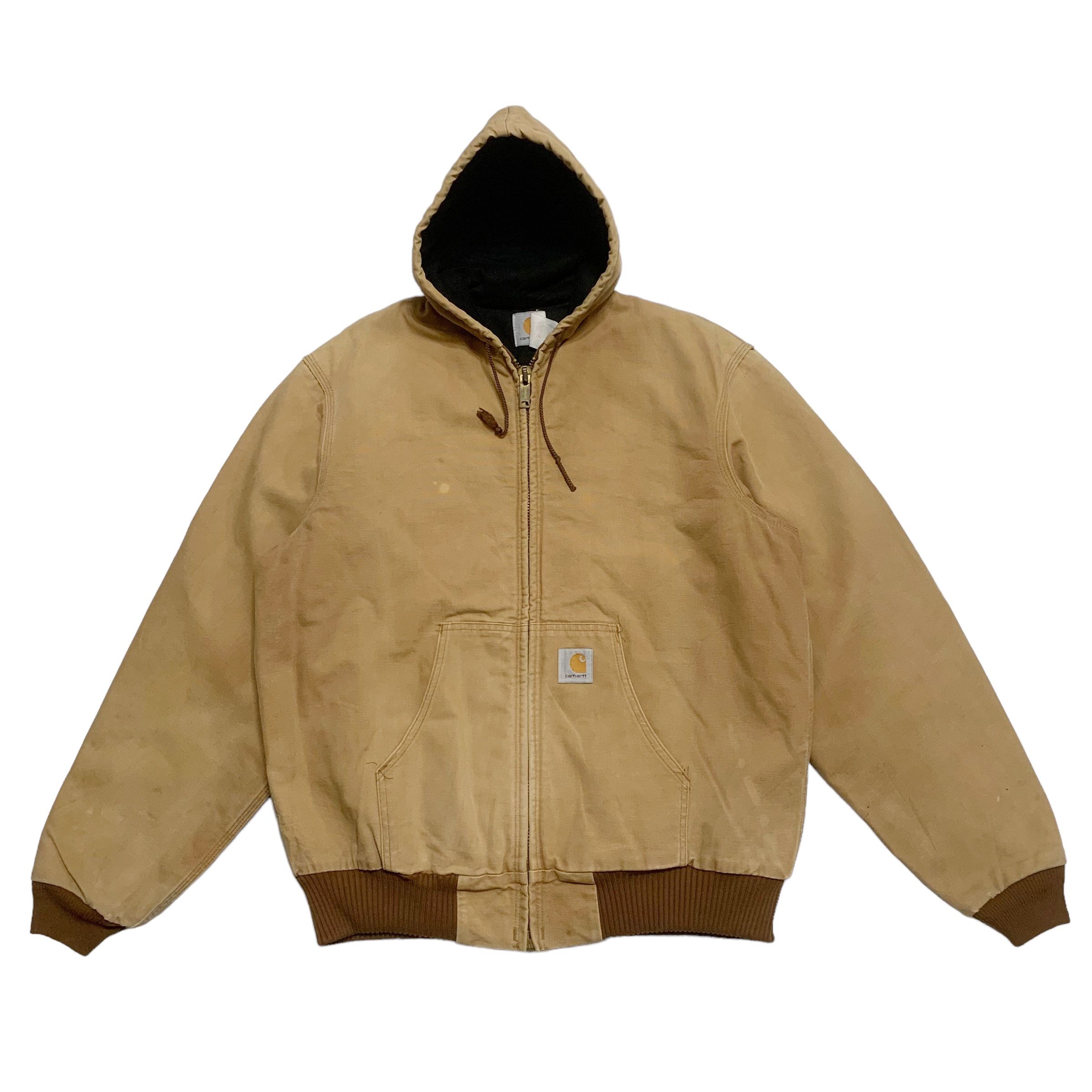 Carhartt Vintage Carhatt Hooded Worker Jacket Size US L / EU 52-54 / 3 - 1 Thumbnail