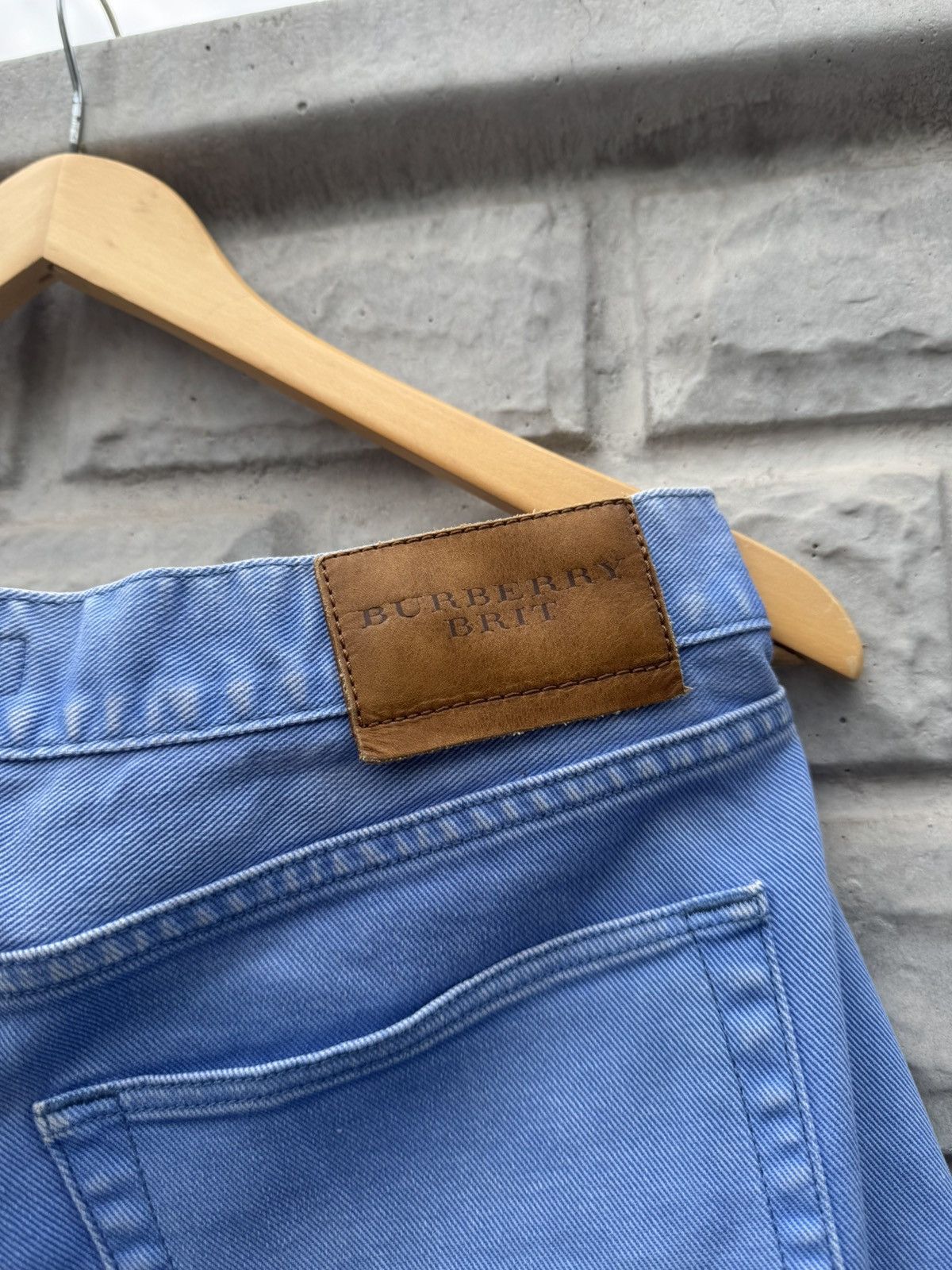 Burberry Burberry Brit Cloud Blue Denim Pants Y2K Size US 36 / EU 52 - 4 Thumbnail