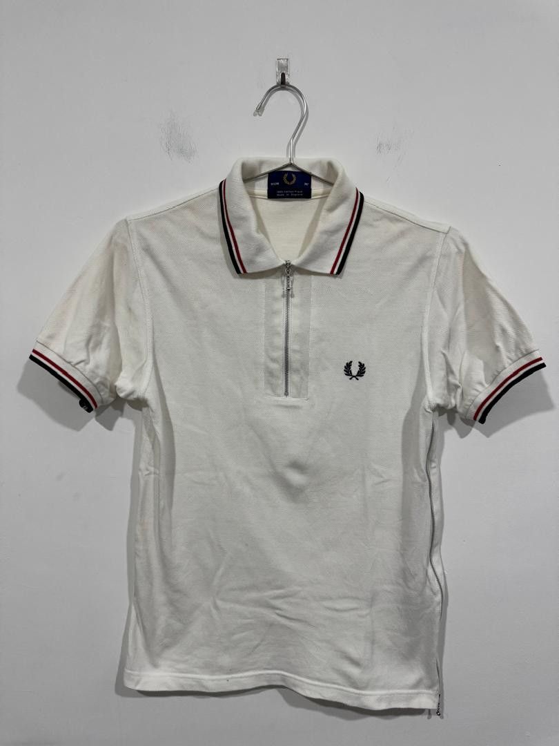Fred Perry Fred Perry Zipper Polo Tee Size US S / EU 44-46 / 1 - 1 Thumbnail
