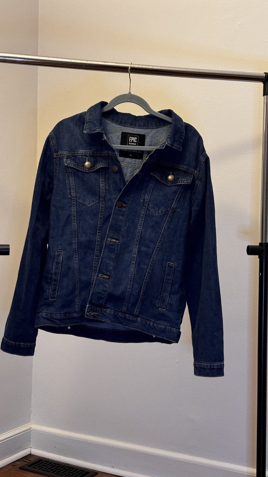 Designer × Other × Video Store Apparel EPIC GAMES STAFF EXCLUSIVE DENIM JACKET Size US L / EU 52-54 / 3 - 2 Thumbnail