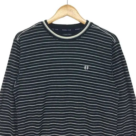 Hang Ten Vtg 90' HANG TEN SURFING Striped Sweatshirt Sweater Pullover Size US S / EU 44-46 / 1 - 2 Thumbnail