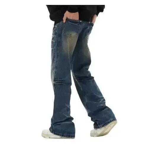 Japanese Brand Blue Stacked Denim Jeans Size US 32 / EU 48 - 1 Thumbnail