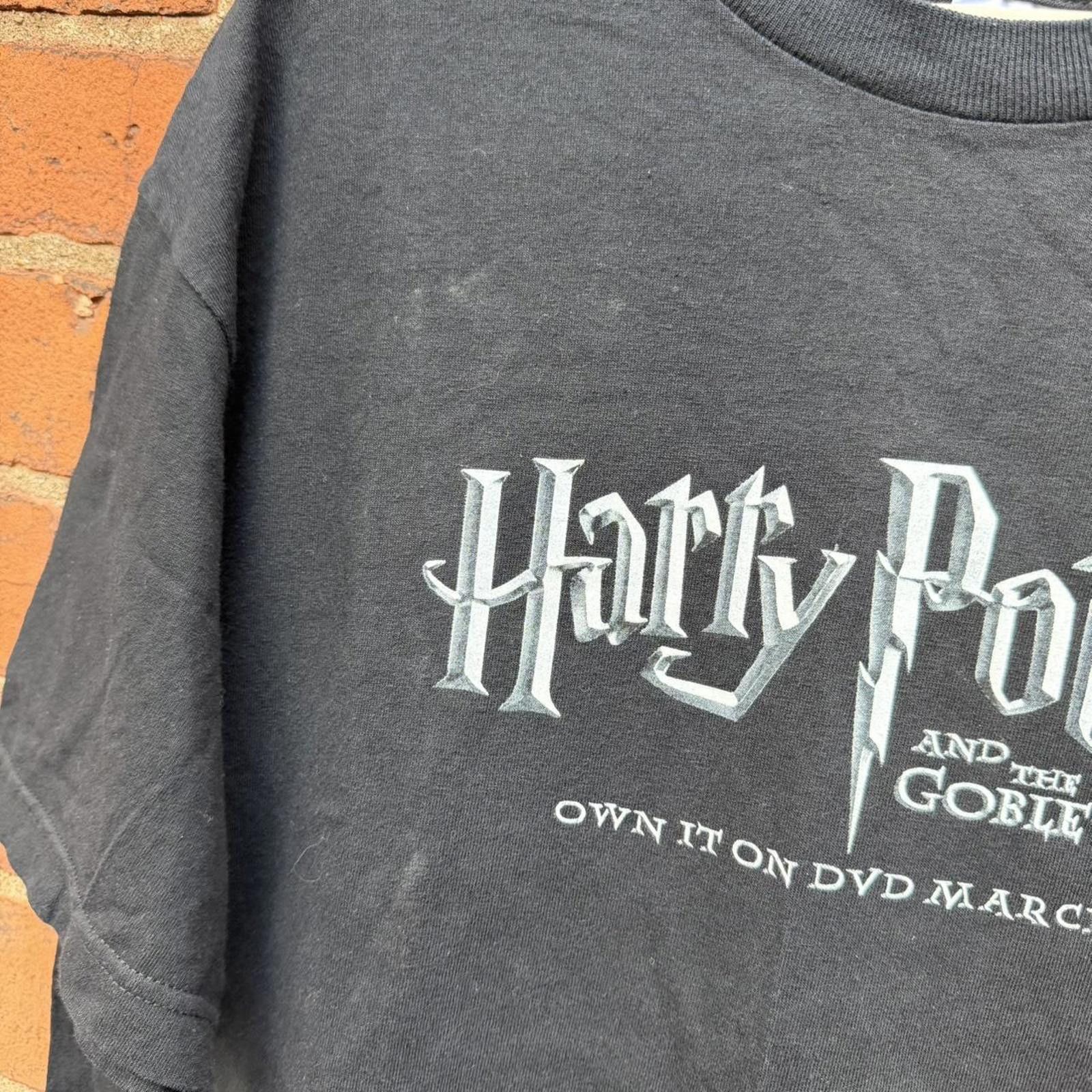 Other Vintage Harry Potter and the goblet of fire t shirt 00s L Size US L / EU 52-54 / 3 - 3 Thumbnail