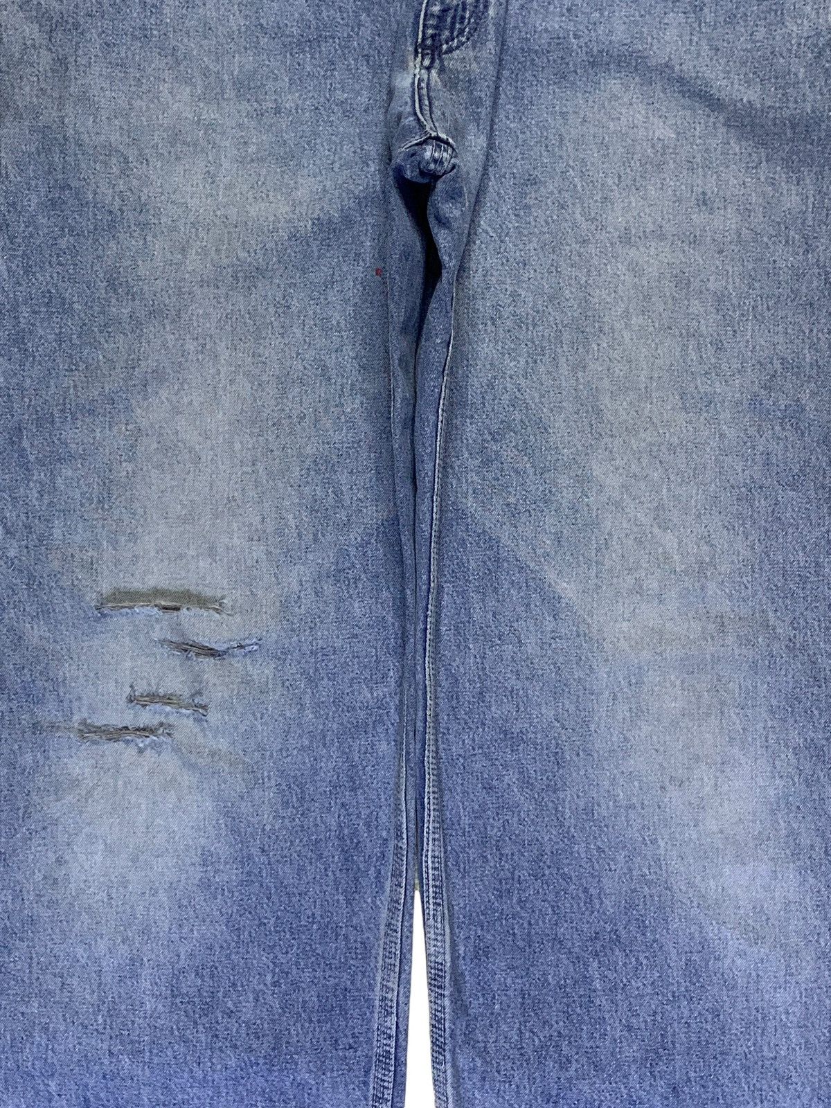 Oshkosh SALES🔥 Oshkosh Blue Wash Distress Baggy Carpenter Jeans Size US 30 / EU 46 - 5 Thumbnail