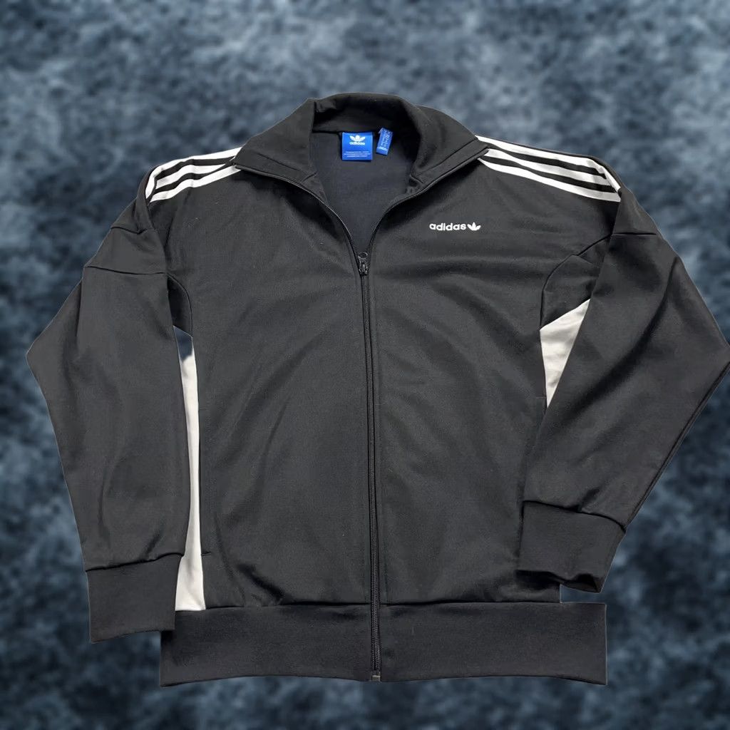 Adidas adidas Track Jacket Mens M Black Track Bomber Beckenbauer Trefoil Originals Size US M / EU 48-50 / 2 - 1 Thumbnail