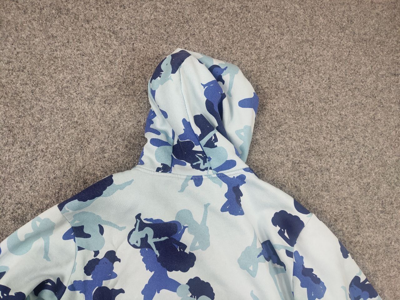 Named Collective Unrealistic Ideals Camo Monogram Zip Hoodie