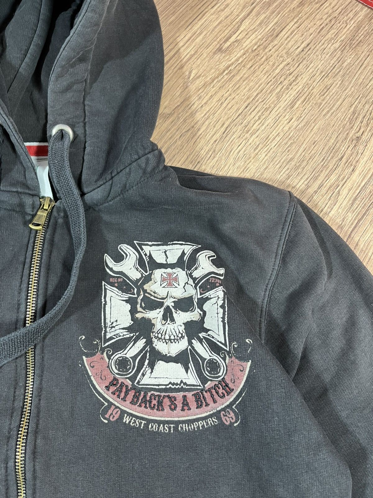 Vintage Vintage West Coast Choppers Big Logo Hoodie Size US L / EU 52-54 / 3 - 5 Thumbnail