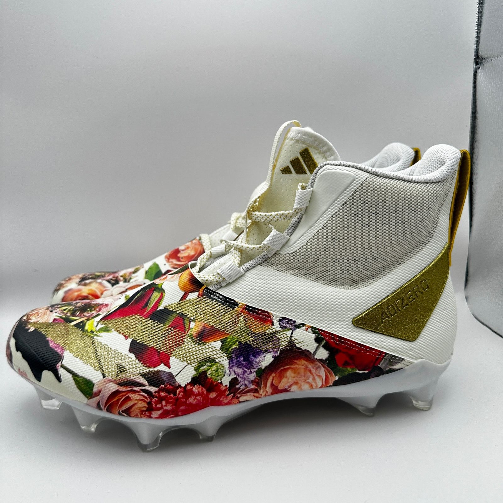 Adidas Adidas Mens Size 11.5 Adizero Chaos Speed - Off White' Size US 11.5 / EU 44-45 - 2 Thumbnail
