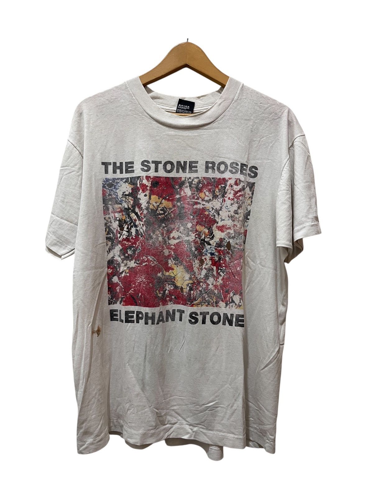 Band Tees Vintage The stone roses Band tee Size US XL / EU 56 / 4 - 1 Thumbnail