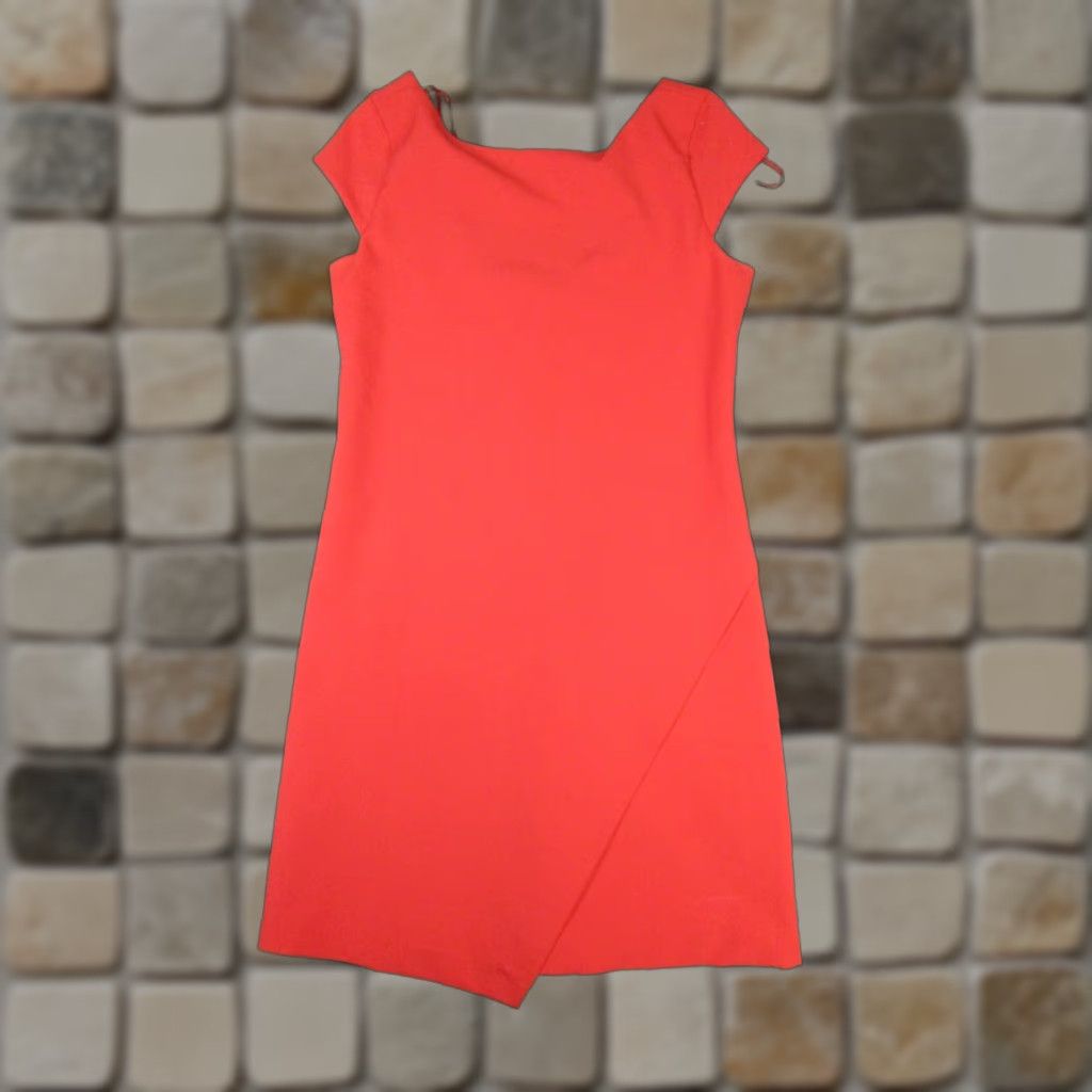 Zara Zara Trafaluc Dress Womens XS Pink Short Sleeve Round Neck A-Line Blouson Mini - Regular - Solid Polyester Dress Length Short Size XS / US 0-2 / IT 36-38 - 1 Thumbnail