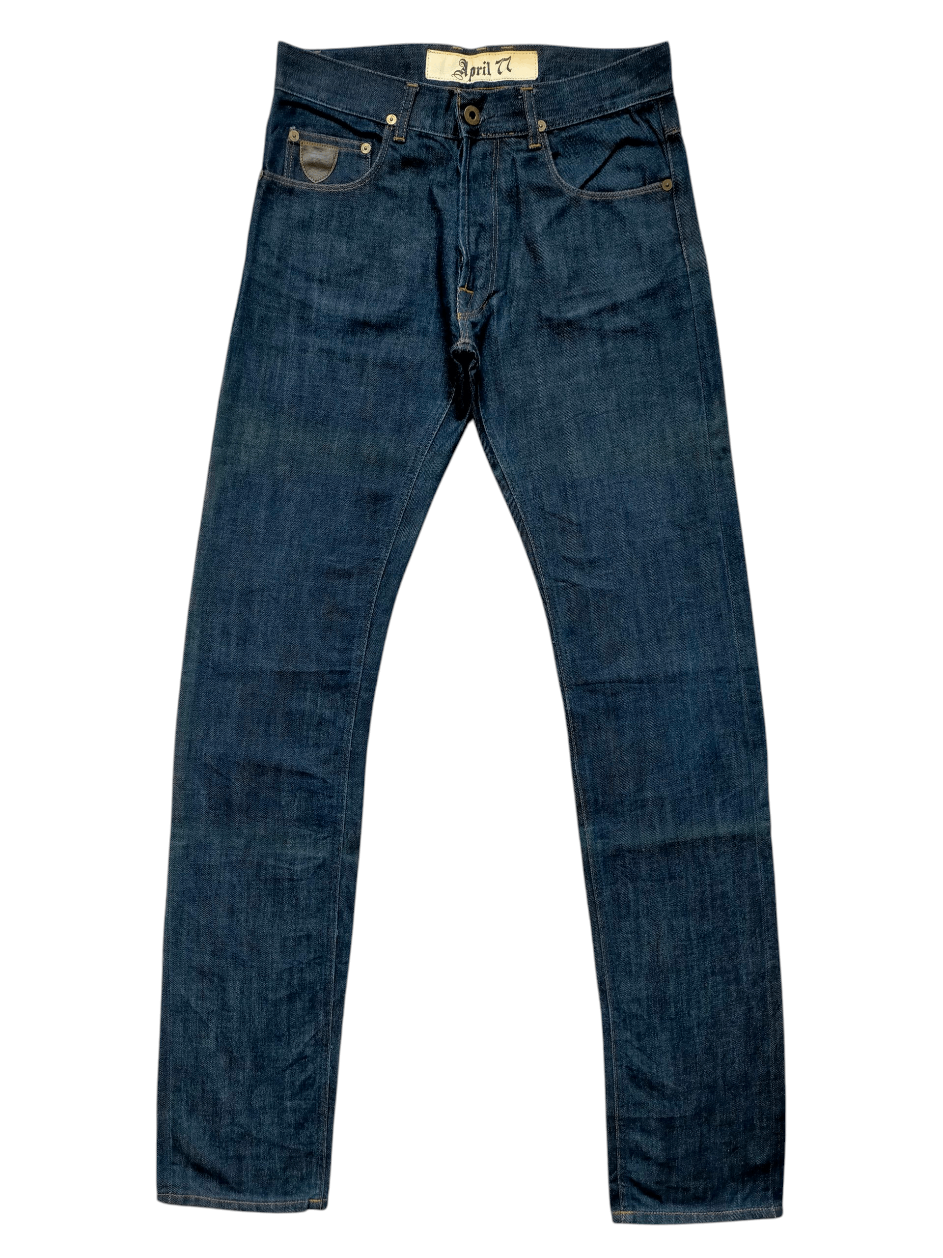 April 77 Aprill 77 Slim Ramones Blue Jeans Size US 29 - 1 Thumbnail