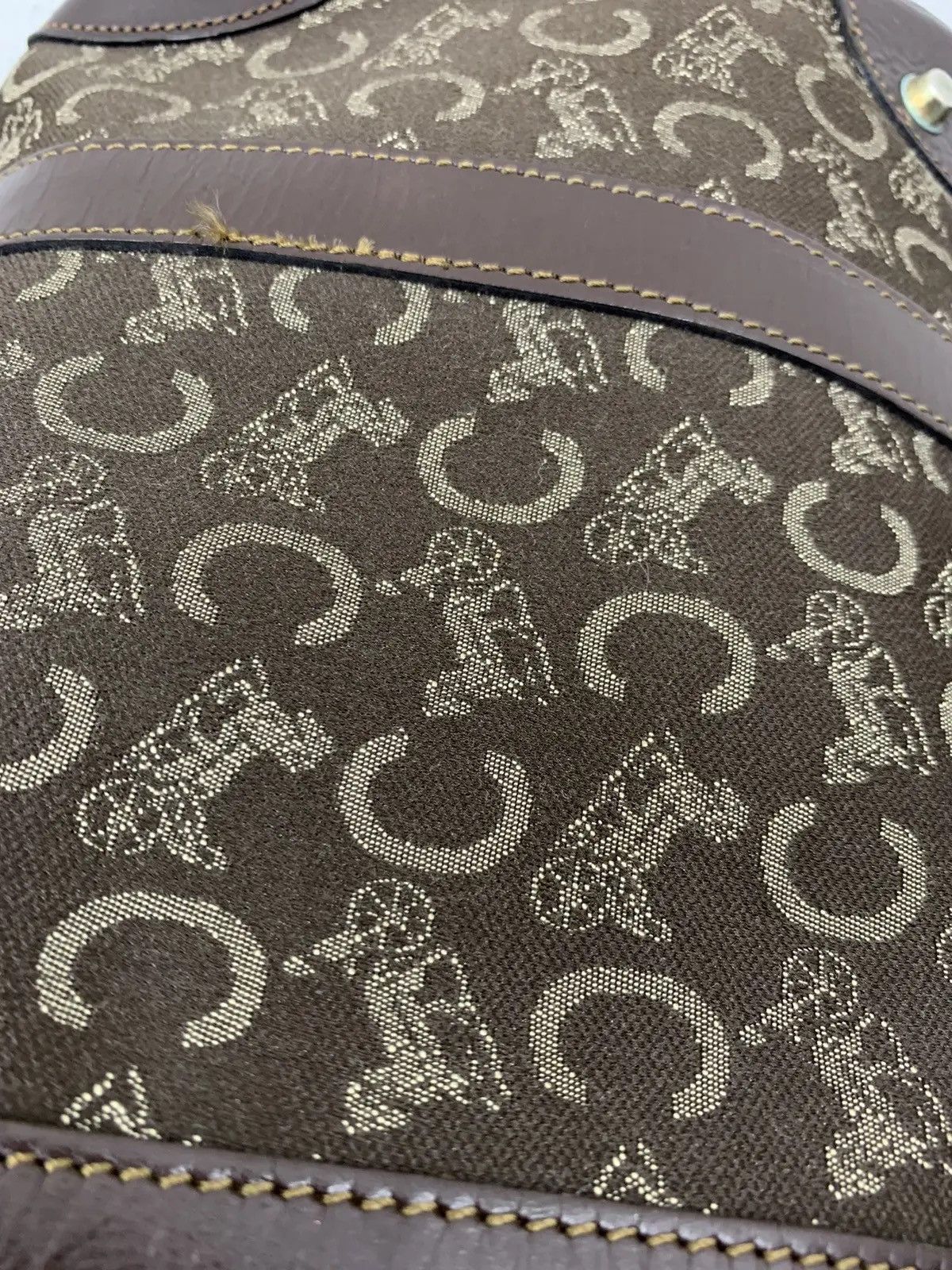 Celine Vintage Celine Monogram Handbag Size ONE SIZE - 14 Thumbnail