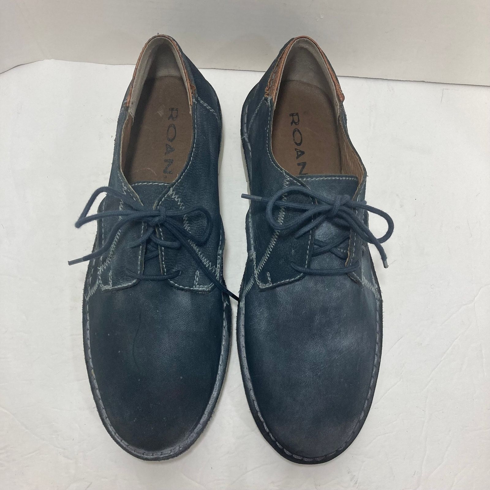 Bed Stu Roan Bed Stu Heaton shoe, Mens 10 slate gray leather Size US 10 / EU 43 - 3 Thumbnail