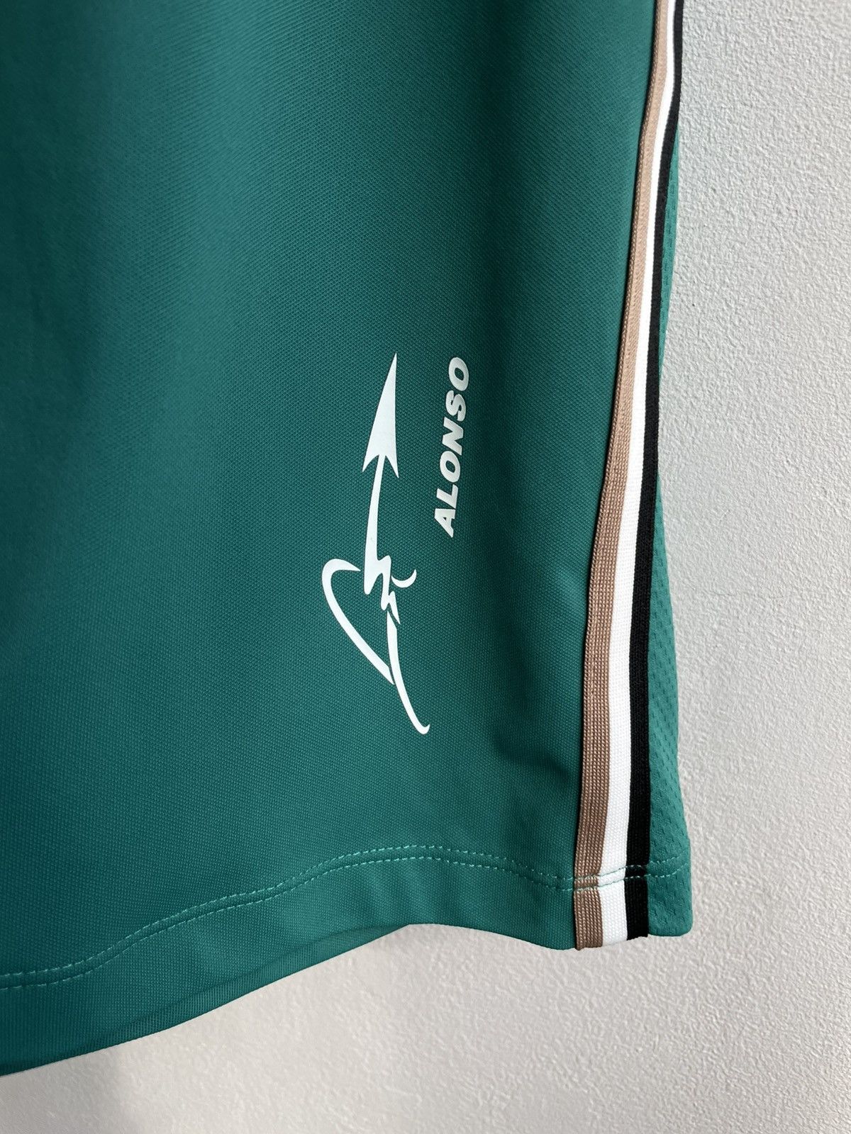 Formula 1 Aston Martin F1 Team Fernando Alonso #14 Aramco T-Shirt Tee Size US L / EU 52-54 / 3 - 18 Thumbnail