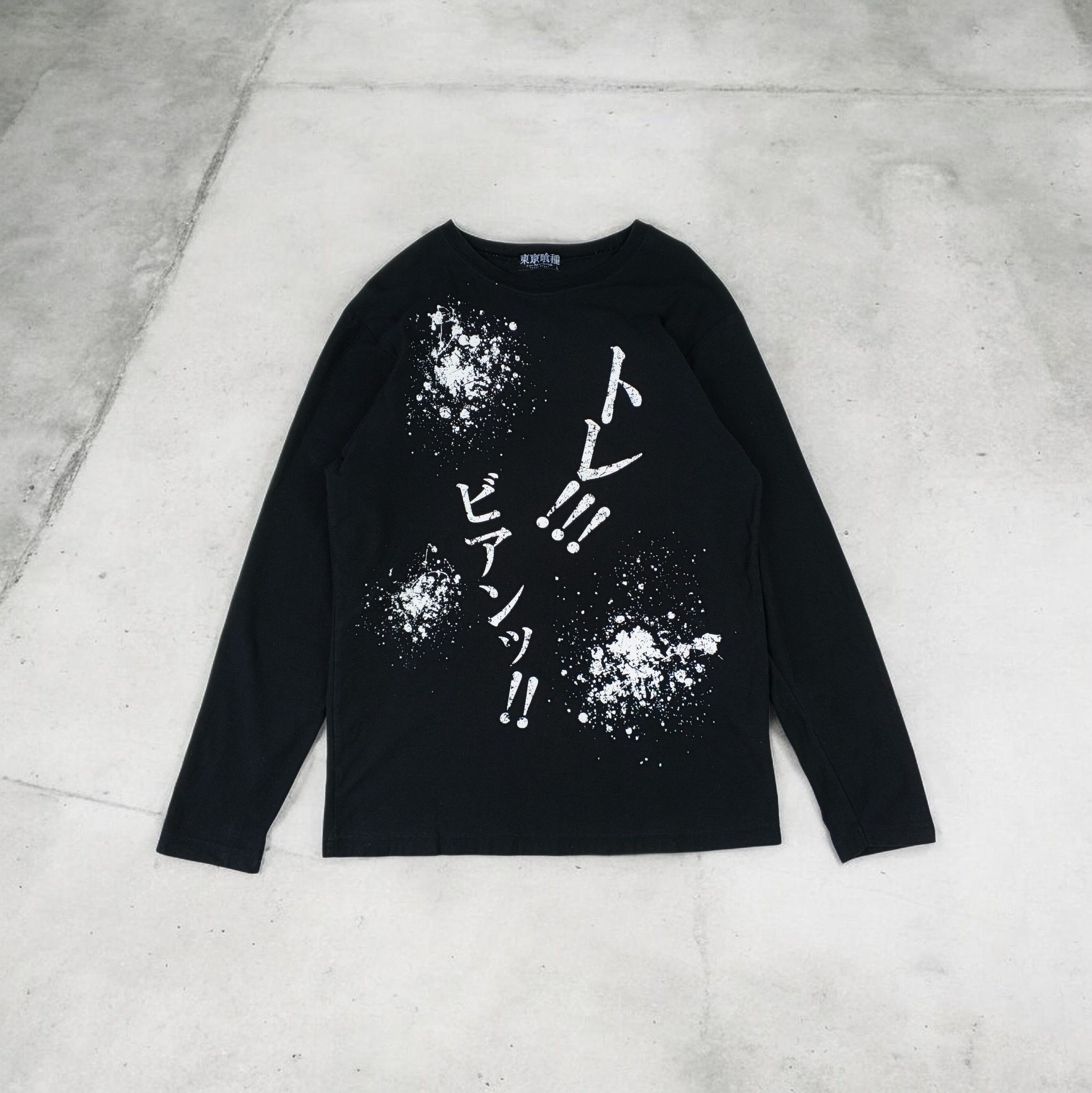Anime Y2K TOKYO GHOUL Japan Anime Manga Long Sleeve T-Shirt Size US S / EU 44-46 / 1 - 1 Thumbnail