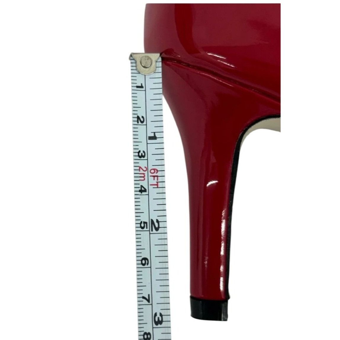 Other PIERRE DUMAS / Bloom-1 / Red / Patent / Leather/ Pointed-T Size US 7 / IT 37 - 6 Thumbnail