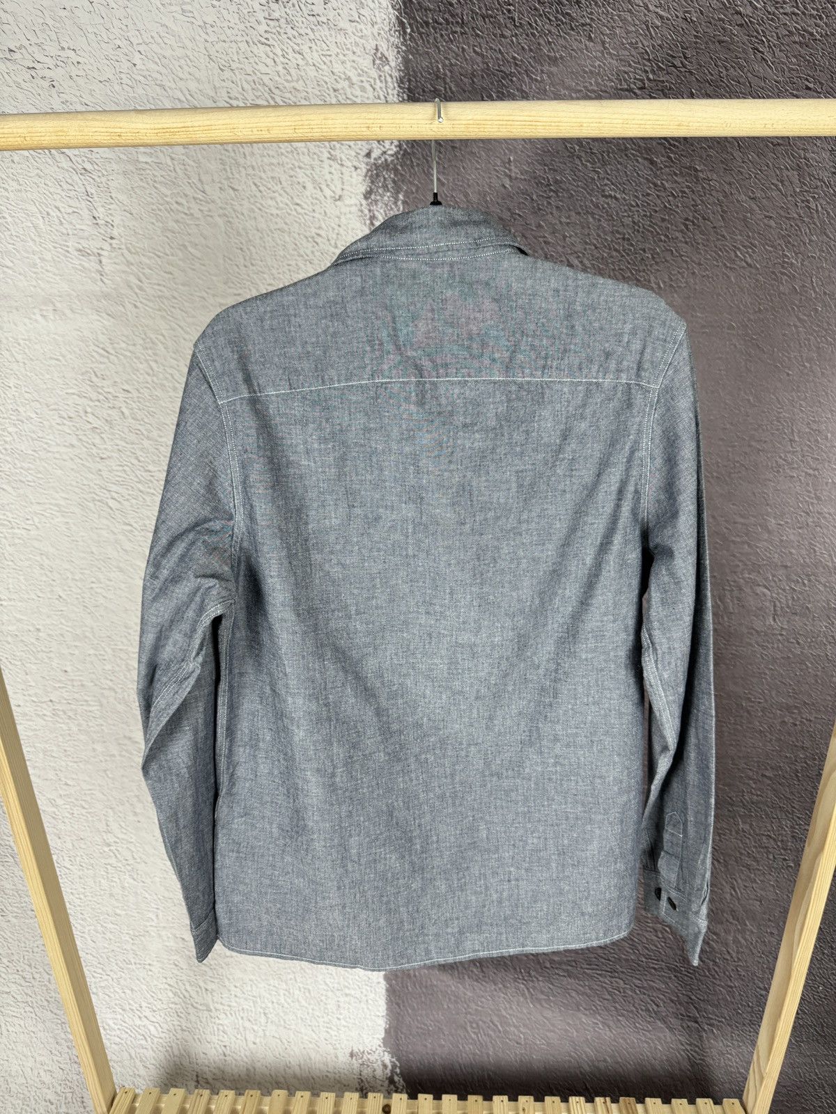 Other Form & Thread Chambray Atelier Overshirt Blue Size US S / EU 44-46 / 1 - 12 Thumbnail